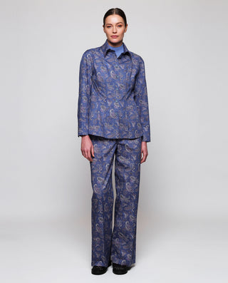 Pantalón denim estampado paisley by MIRTO | 05288_0050_3
