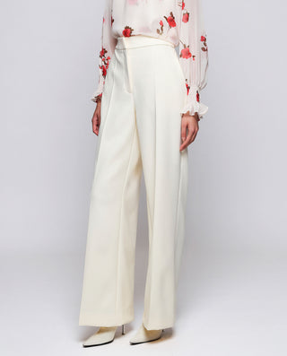 Pantalón fluido crema by MIRTO | 05294_0050_1
