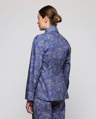 Camisa denim estampado paisley by MIRTO | 05307_0050_2