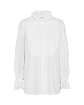 Camisa blanca de algodón by MIRTO | 05319_0050_4