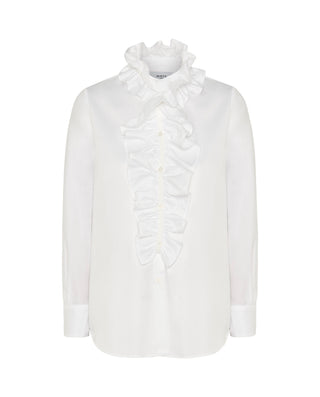Camisa blanca de algodón by MIRTO | 05321_0050_4
