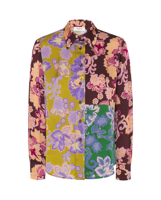 Blusa estampado patchwork paisley multicolor by MI | 05342_0050_4
