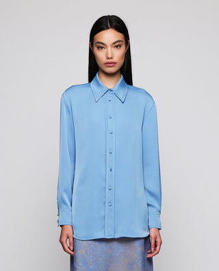 Blusa fluida azul by MIRTO | 05366_0050_1