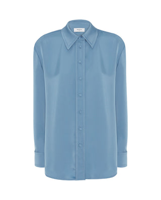 Blusa fluida azul by MIRTO | 05366_0050_4