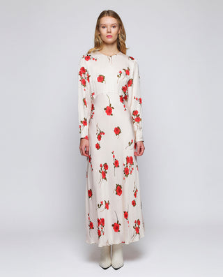 Vestido midi estampado floral by MIRTO | 05429_0050_1