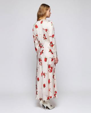 Vestido midi estampado floral by MIRTO | 05429_0050_2
