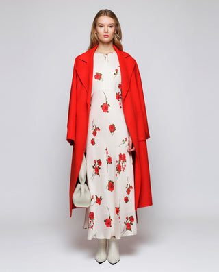 Vestido midi estampado floral by MIRTO | 05429_0050_3