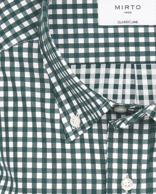 Camisa casual manga larga cuadros by MIRTO