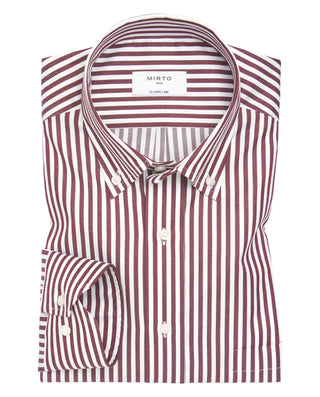 Camisa casual manga larga rayas by MIRTO