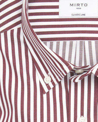 Camisa casual manga larga rayas by MIRTO