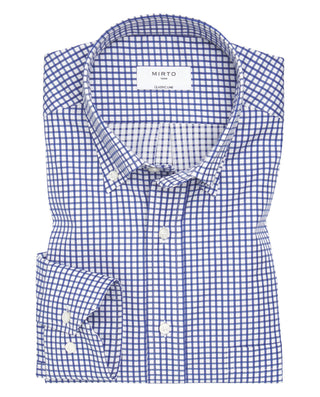 Camisa casual manga larga cuadros by MIRTO