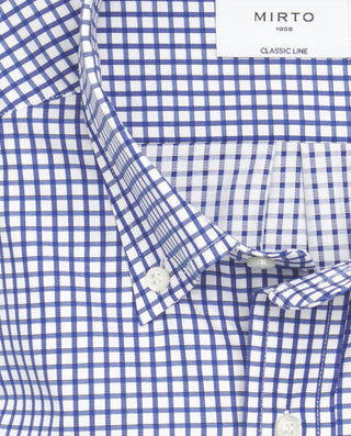 Camisa casual manga larga cuadros by MIRTO