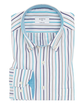 CCamisa casual rayas de algodón by MIRTO