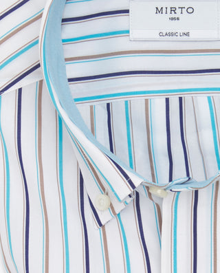 CCamisa casual rayas de algodón by MIRTO