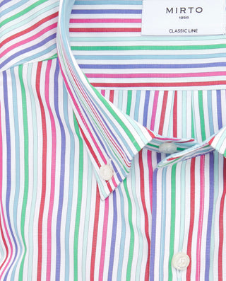 Camisa casual manga larga rayas by MIRTO