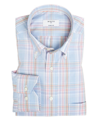 Camisa casual manga larga cuadros by MIRTO | 07019_0050_1