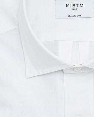 Jacquard long sleeve casual shirt