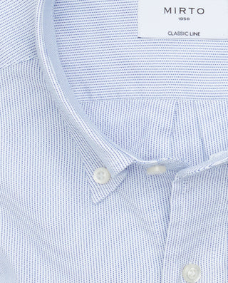 Camisa casual manga larga lisa lavada by MIRTO | 07053_0050_5