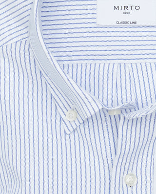 Camisa casual manga larga rayas lavada by MIRTO | 07053_0051_5