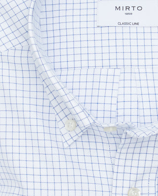 Camisa casual manga larga cuadros lavada by MIRTO | 07053_0052_5