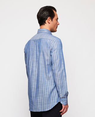 Camisa casual rayas de algodón by MIRTO