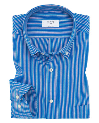 Camisa casual manga larga rayas by MIRTO | 07081_0050_1
