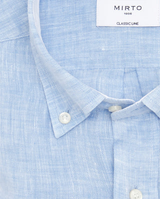 Camisa casual manga larga de lino by MIRTO | 07088_0052_5