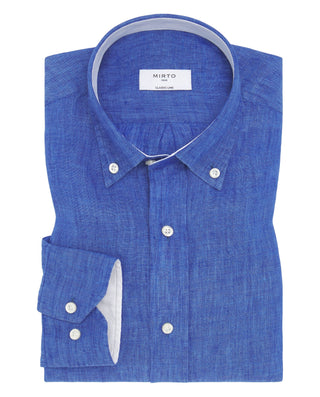 Camisa casual manga larga de lino by MIRTO | 07088_0057_1