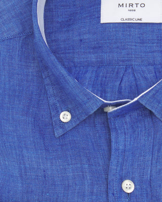 Camisa casual manga larga de lino by MIRTO | 07088_0057_5