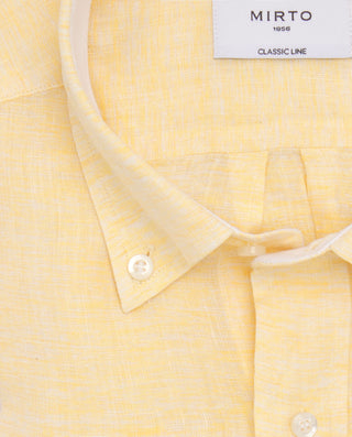 Camisa casual manga larga de lino by MIRTO | 07088_0063_5