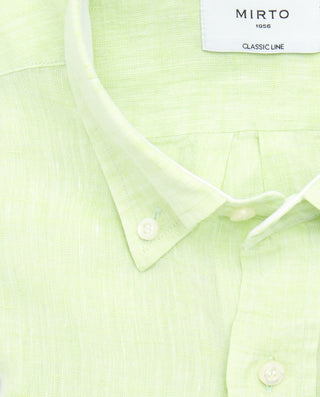 Camisa casual manga larga de lino by MIRTO | 07088_0068_5