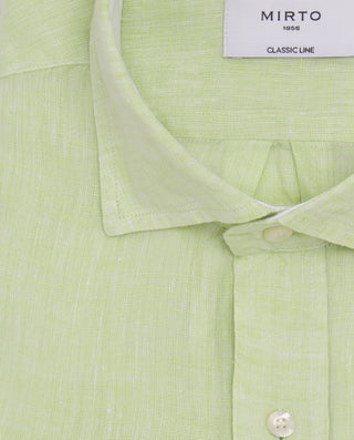 Camisa casual de lino by MIRTO