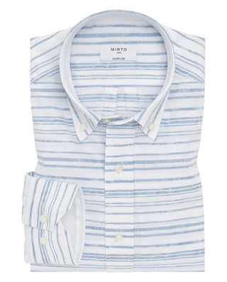 Camisa casual manga larga raya horizontal by MIRTO | 07111_0050_1