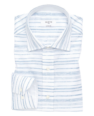 Camisa casual manga larga raya horizontal by MIRTO | 07113_0050_1