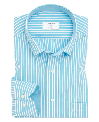 Camisa casual manga larga rayas by MIRTO
