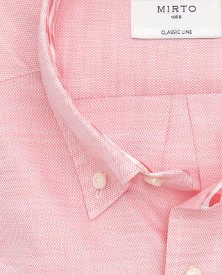 Camisa casual manga larga liso by MIRTO