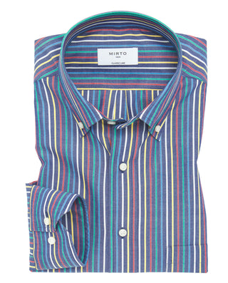 Camisa casual manga larga rayas by MIRTO | 07139_0050_1