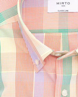 Camisa casual manga corta cuadros by MIRTO | 07153_0050_5