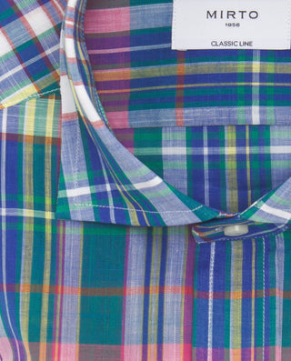 Camisa casual manga larga cuadros by MIRTO | 07169_0050_5