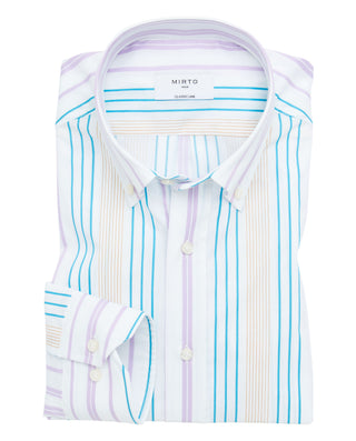 Camisa casual manga larga rayas by MIRTO | 07176_0050_1