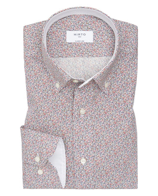 Camisa casual manga larga estampada by MIRTO | 07186_0050_1