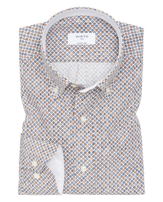 Camisa casual manga larga estampada by MIRTO | 07188_0050_1
