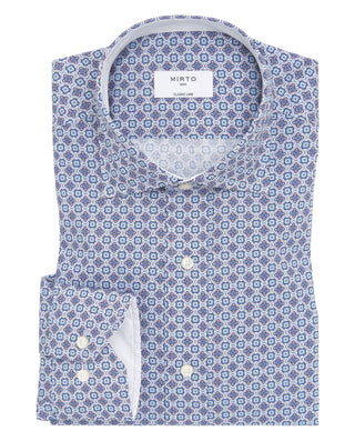 Camisa casual manga larga estampada by MIRTO | 07197_0050_1