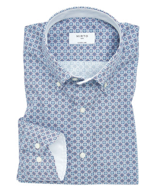 Camisa casual manga larga estampada by MIRTO | 07198_0050_1