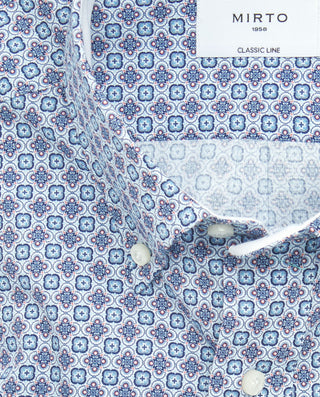 Camisa casual manga larga estampada by MIRTO | 07198_0050_5