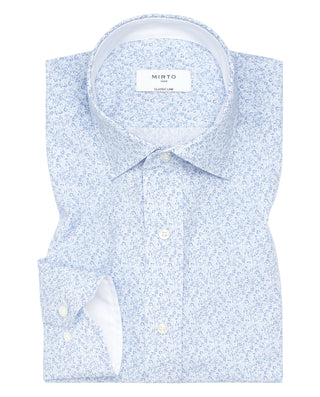 Printed long sleeve casual shirt