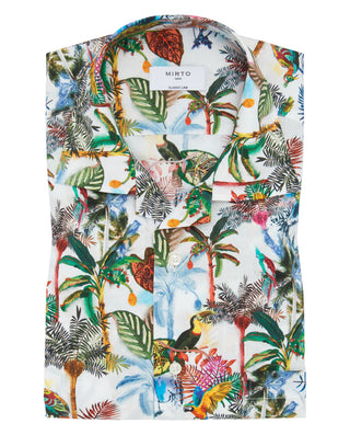 Camisa Hawaiana estampada manga corta by MIRTO | 07235_0050_2