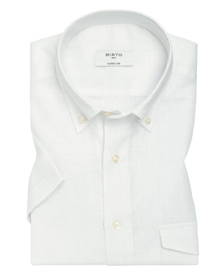 Camisa polera casual lisa manga corta by MIRTO | 07245_0050_5