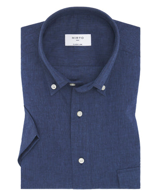 Camisa polera casual lisa manga corta by MIRTO | 07245_0052_1