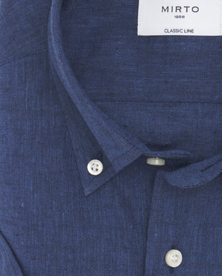Camisa polera casual lisa manga corta by MIRTO | 07245_0052_5